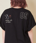 CUBE SUGAR(キューブシュガー)通販 | 21/-OE天竺 ロゴ 刺繍 ドルマン Tシャツ