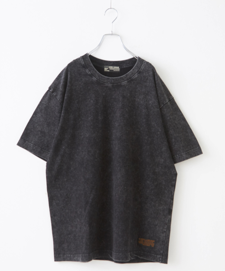 CUBE SUGAR(キューブシュガー) |無地 ピグメント染め ビッグ Tシャツ