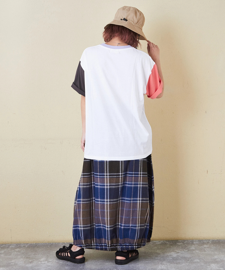 CUBE SUGAR(キューブシュガー) |32/-OE天竺 ロゴ プリント Tシャツ