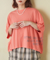 CUBE SUGAR(キューブシュガー)通販 | 32/-OE天竺 裾プリント Tシャツ