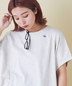 CUBE SUGAR(キューブシュガー)通販 | 21/-シルケット風天竺 接触冷感 切替 ドルマン Tシャツ