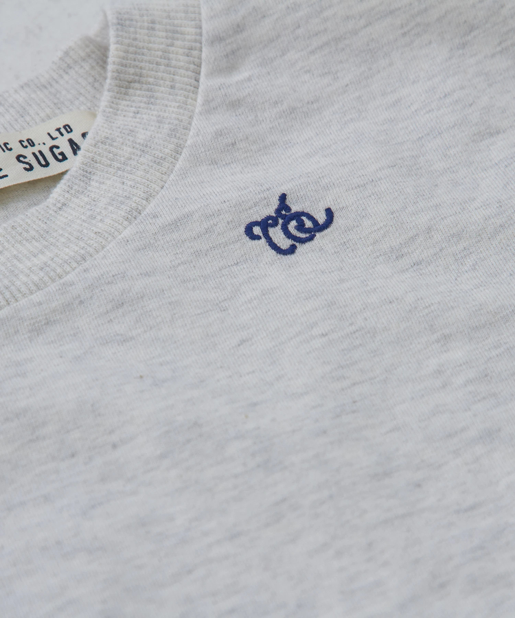 CUBE SUGAR(キューブシュガー) |21/-シルケット風天竺 接触冷感 切替 ドルマン Tシャツ