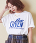 CUBE SUGAR(キューブシュガー)通販 | 32/-OE天竺 ロゴプリント Tシャツ