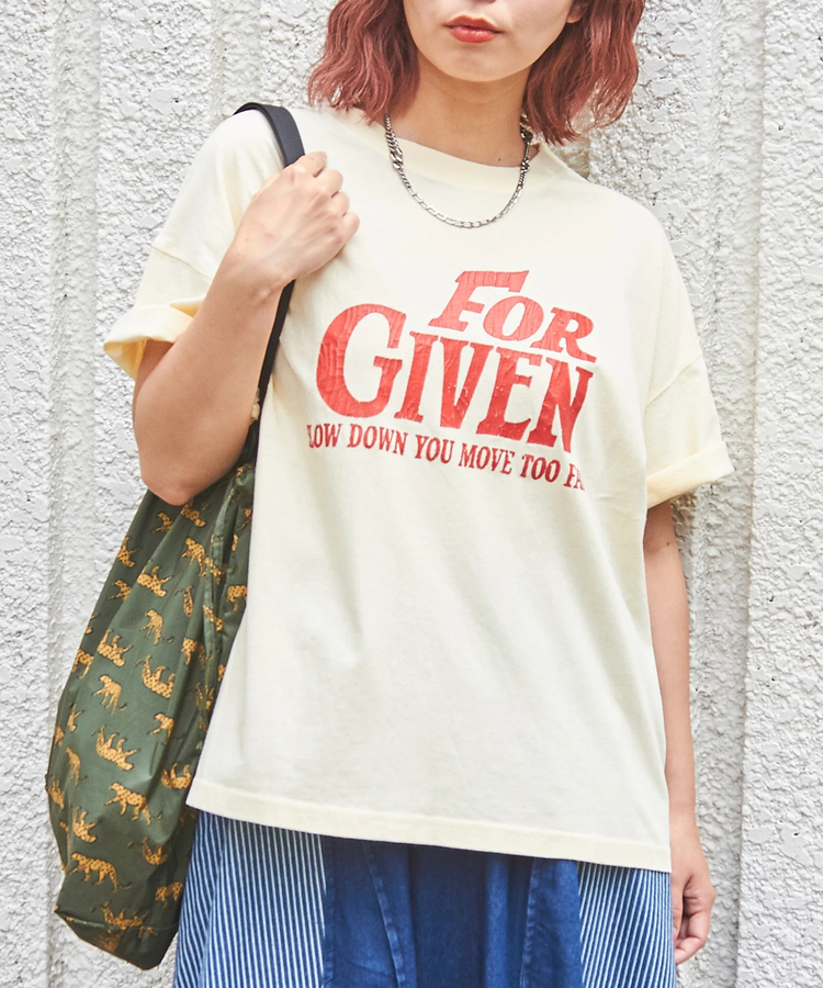 CUBE SUGAR(キューブシュガー) |32/-OE天竺 ロゴプリント Tシャツ