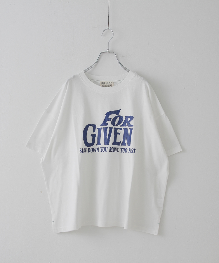 CUBE SUGAR(キューブシュガー) |32/-OE天竺 ロゴプリント Tシャツ
