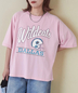 CUBE SUGAR(キューブシュガー)通販 | 32/-ピーチ起毛 天竺 オゾン加工 ロゴプリント ラグラン Tシャツ