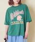 CUBE SUGAR(キューブシュガー)通販 | 32/-ピーチ起毛 天竺 オゾン加工 ロゴプリント ラグラン Tシャツ