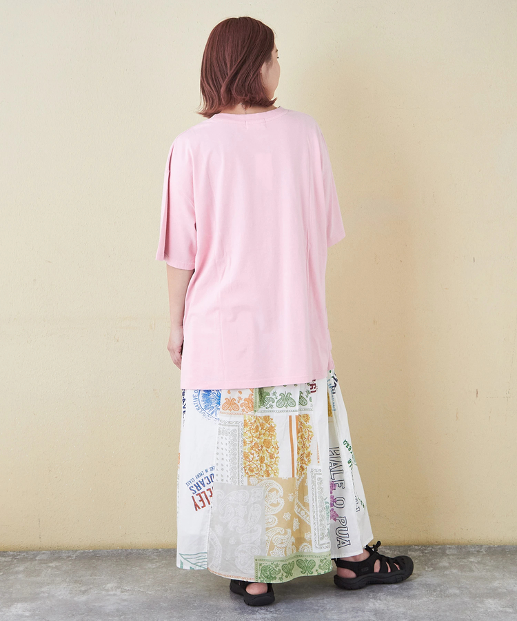 CUBE SUGAR(キューブシュガー) |32/-ピーチ起毛 天竺 オゾン加工 ビッグ Tシャツ