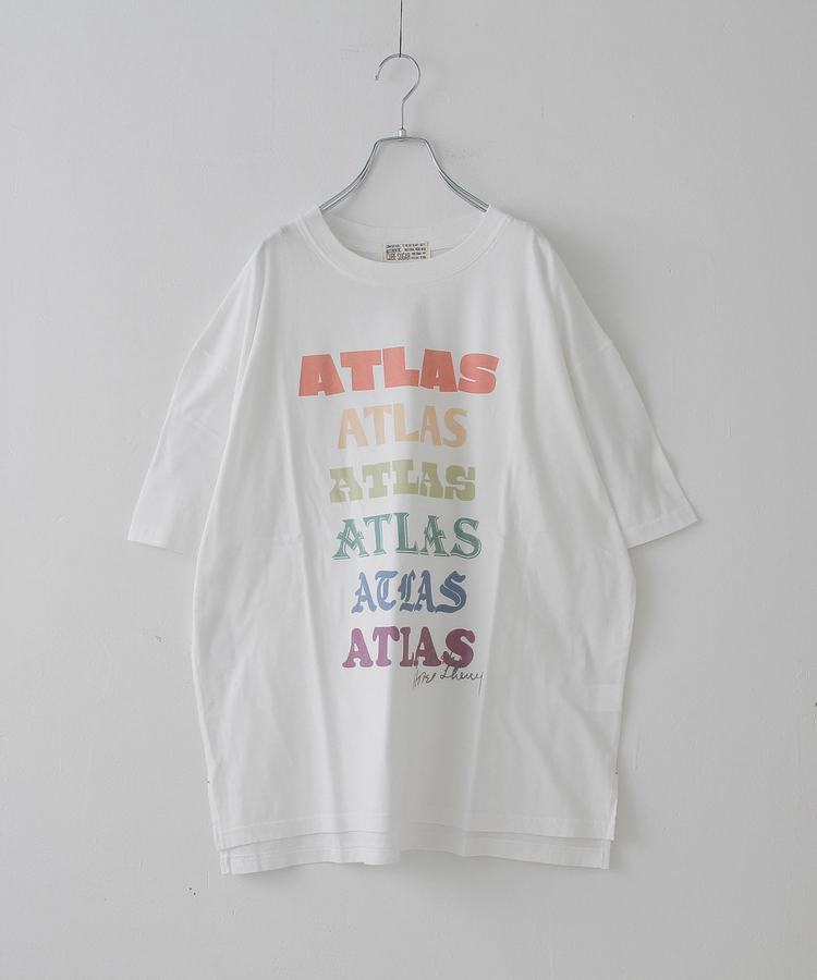 CUBE SUGAR(キューブシュガー) |32/-ピーチ起毛 天竺 オゾン加工 ビッグ Tシャツ