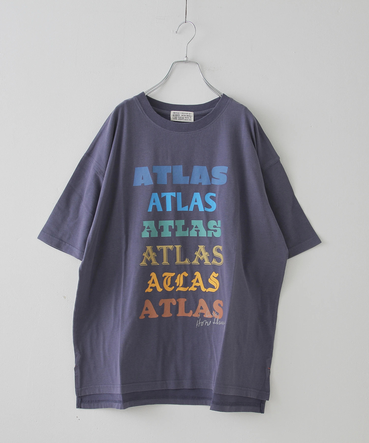 CUBE SUGAR(キューブシュガー) |32/-ピーチ起毛 天竺 オゾン加工 ビッグ Tシャツ