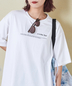 CUBE SUGAR(キューブシュガー)通販 | ストレッチ 天竺 ロゴプリント Tシャツ