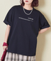 CUBE SUGAR(キューブシュガー)通販 | ストレッチ 天竺 ロゴプリント Tシャツ