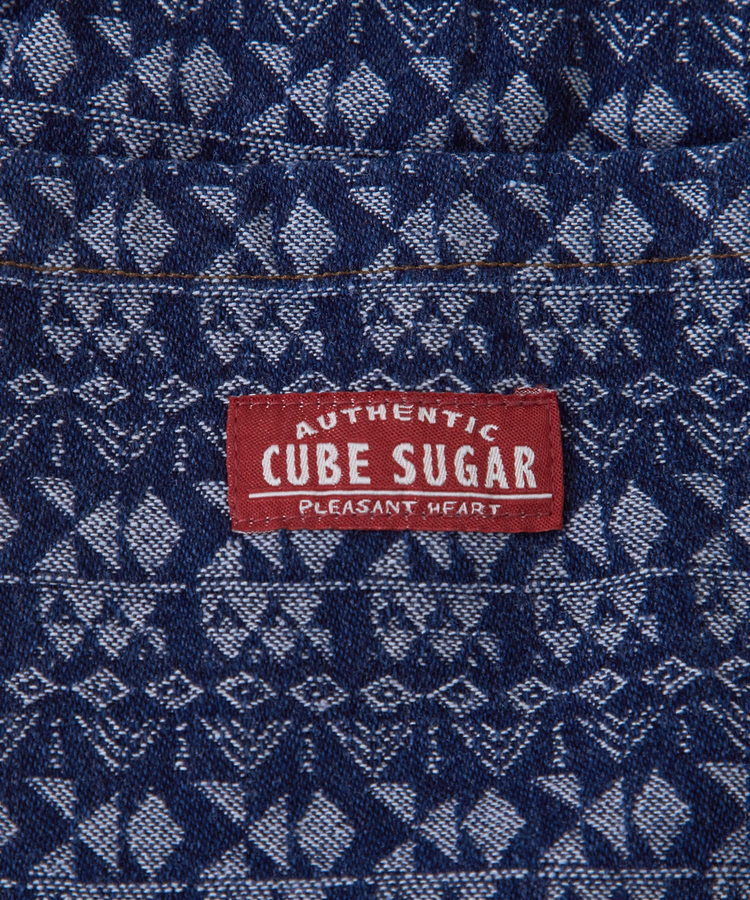 CUBE SUGAR(キューブシュガー) |【秋新作 クーポン対象外】8.5オンス ジャガード デニム ワークパンツ