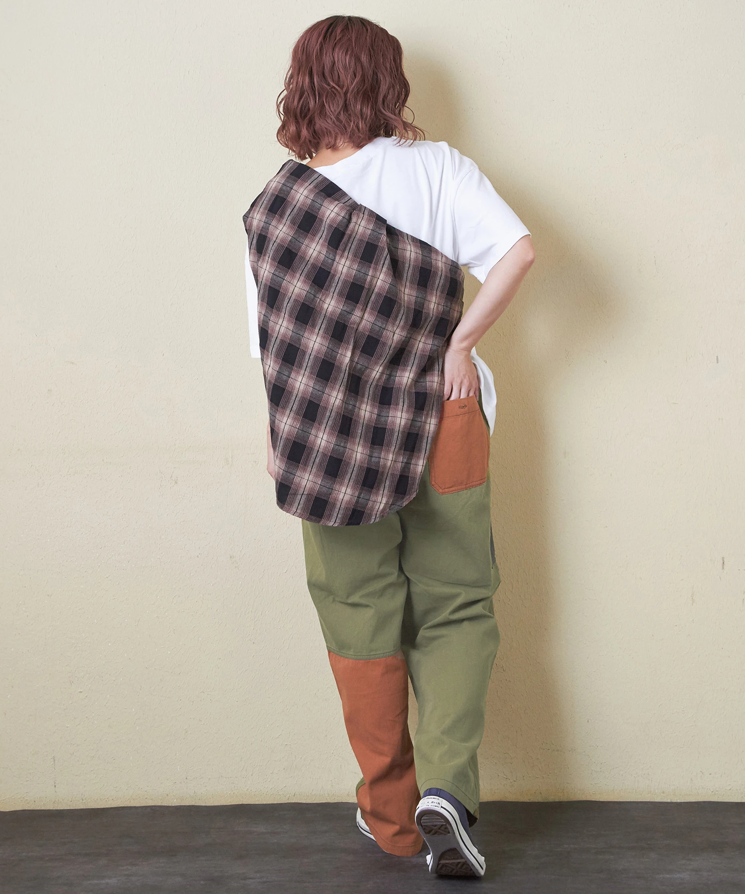 秋新作】ライト ツイル ベーカーパンツ｜ファッション通販サイト