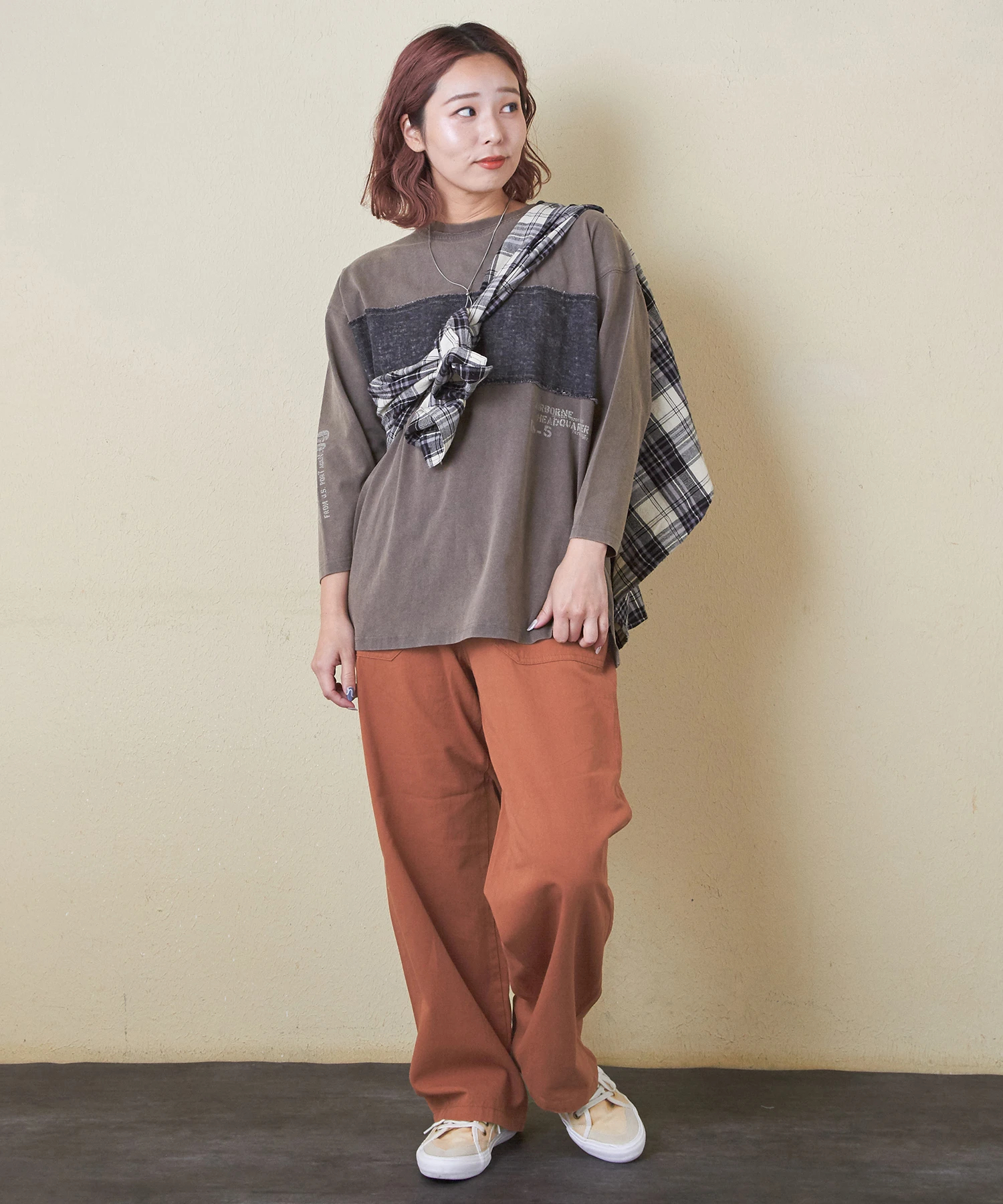 秋新作】ライト ツイル ベーカーパンツ｜ファッション通販サイト