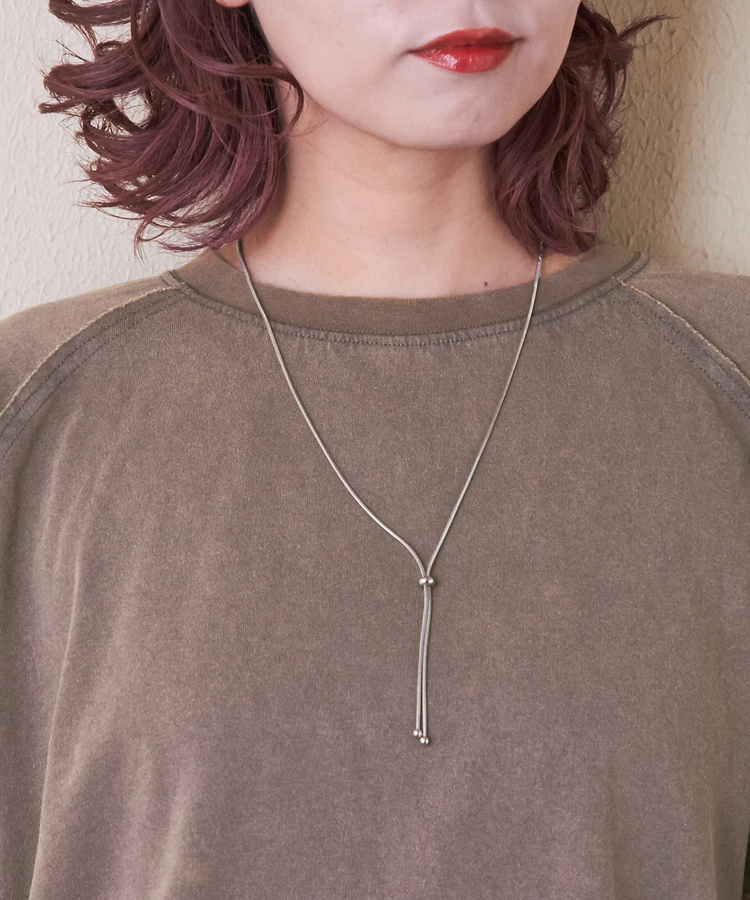 CUBE SUGAR(キューブシュガー) |【秋新作 クーポン対象外】21/-OE天竺 バックプリント ランタンスリーブ Tシャツ
