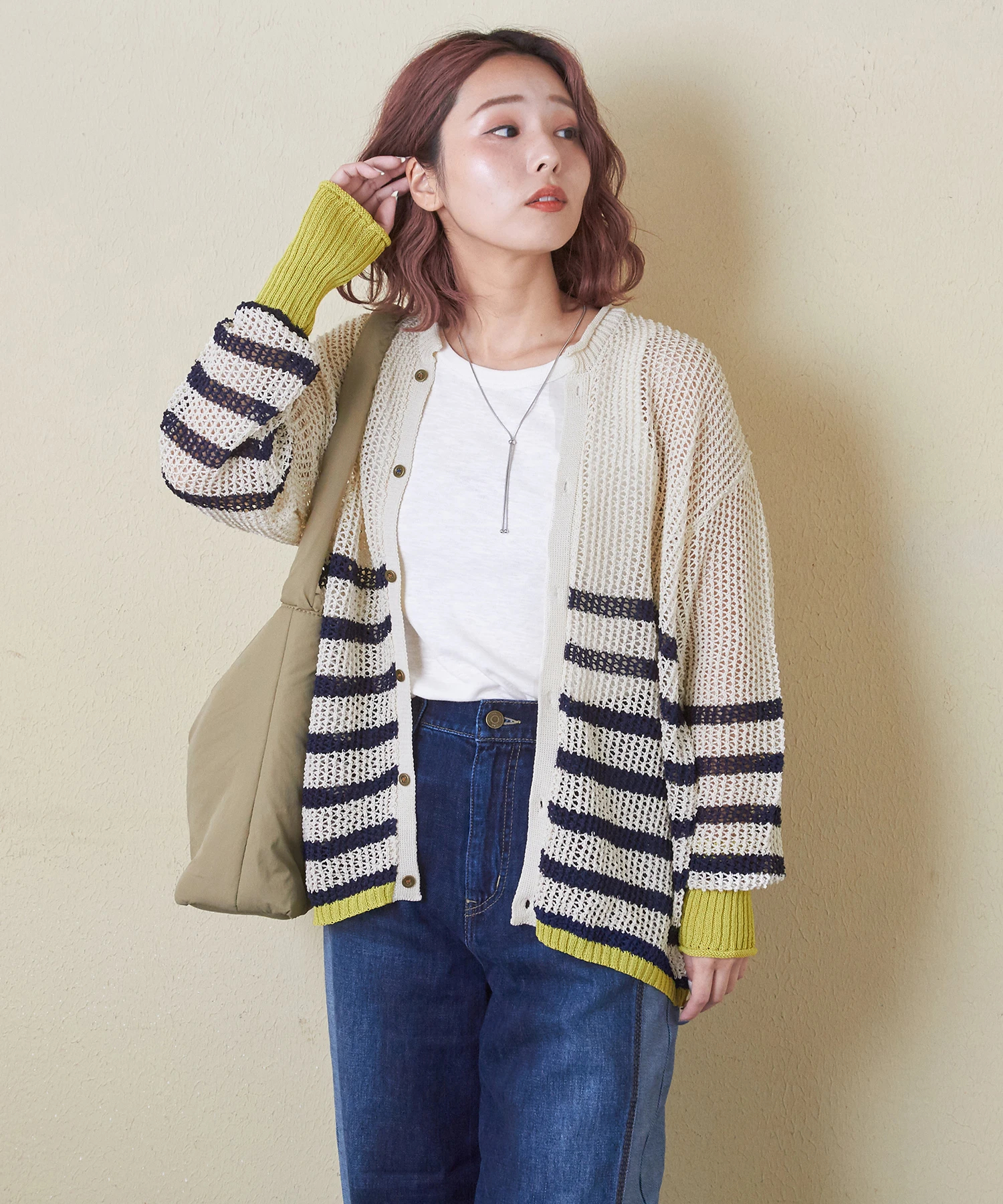 CUBE-CUBEキューブキューブ　センソユニコ　不思議生物ニットカーディガン CUBE-CUBEキューブキューブ センソユニコ 不思議生物ニット