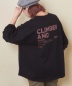 【秋新作】10/-スラブ天竺 バックプリント ビッグ Tシャツ