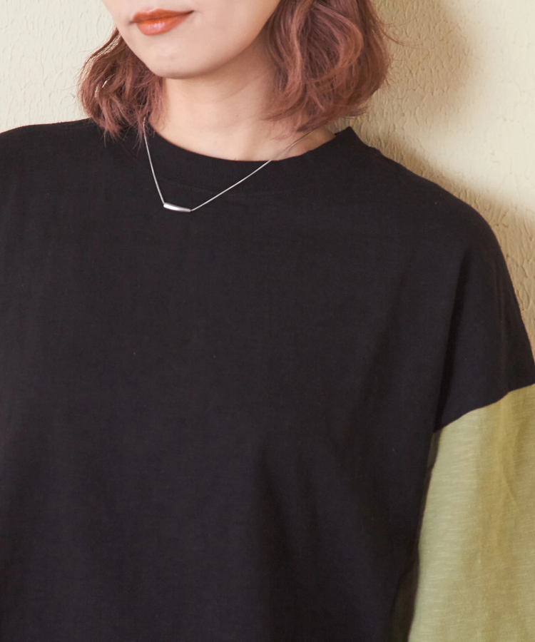 CUBE SUGAR(キューブシュガー) |【秋新作】10/-スラブ天竺 バックプリント ビッグ Tシャツ