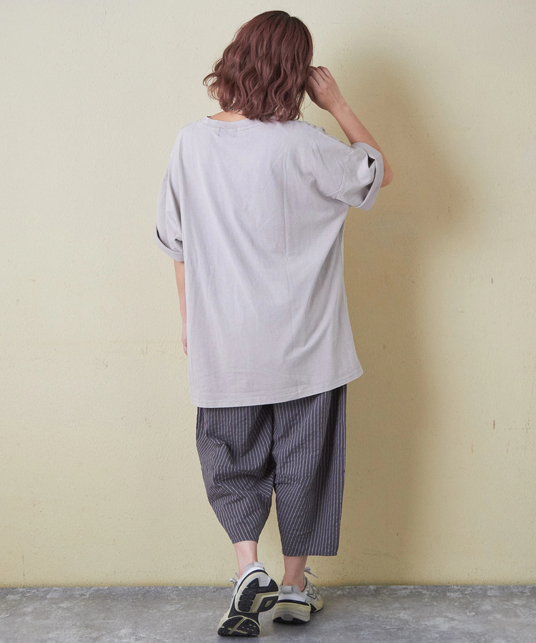 CUBE SUGAR(キューブシュガー) |パウダー加工 グラフィック プリント Tシャツ