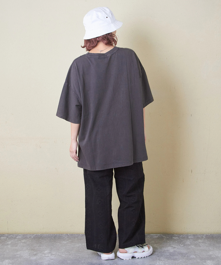CUBE SUGAR(キューブシュガー) |パウダー加工 グラフィック プリント Tシャツ