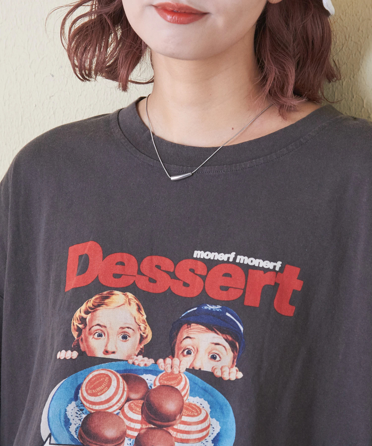 CUBE SUGAR(キューブシュガー) |パウダー加工 グラフィック プリント Tシャツ