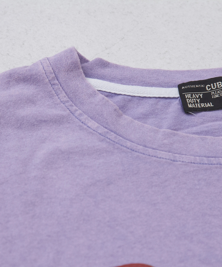 CUBE SUGAR(キューブシュガー) |パウダー加工 グラフィック プリント Tシャツ