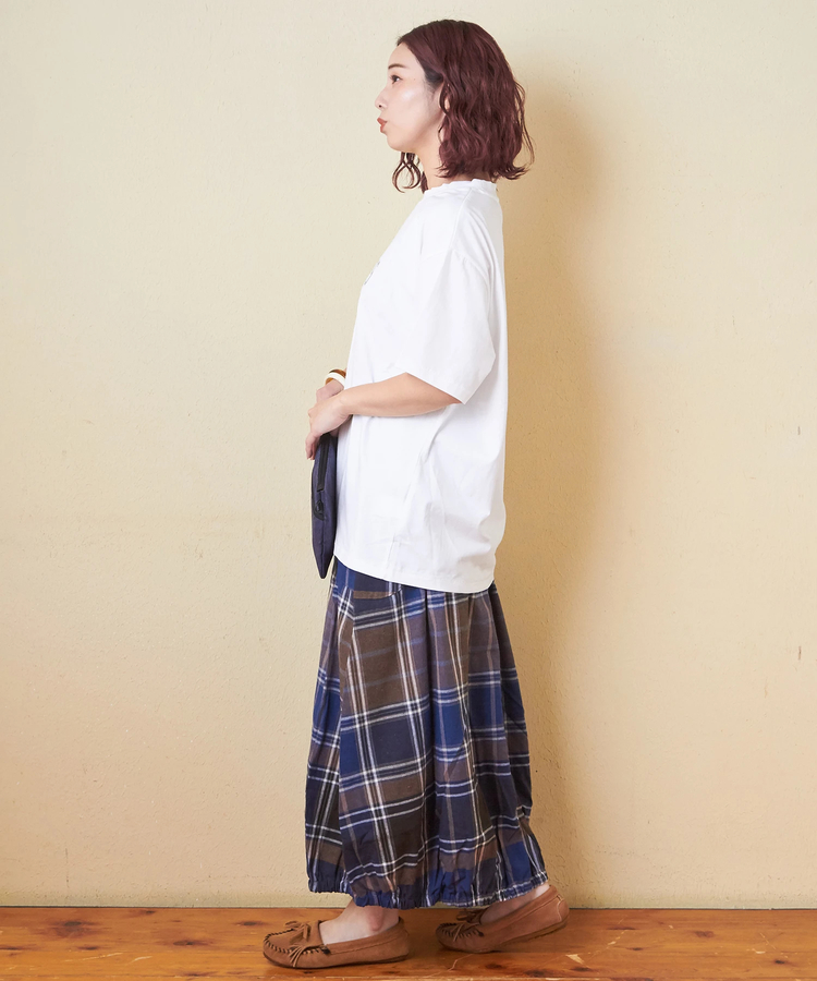 CUBE SUGAR(キューブシュガー) |20/-天竺 ロゴプリント Tシャツ