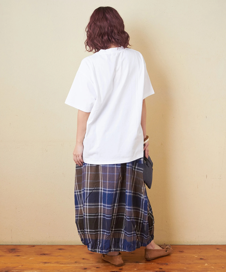 CUBE SUGAR(キューブシュガー) |20/-天竺 ロゴプリント Tシャツ