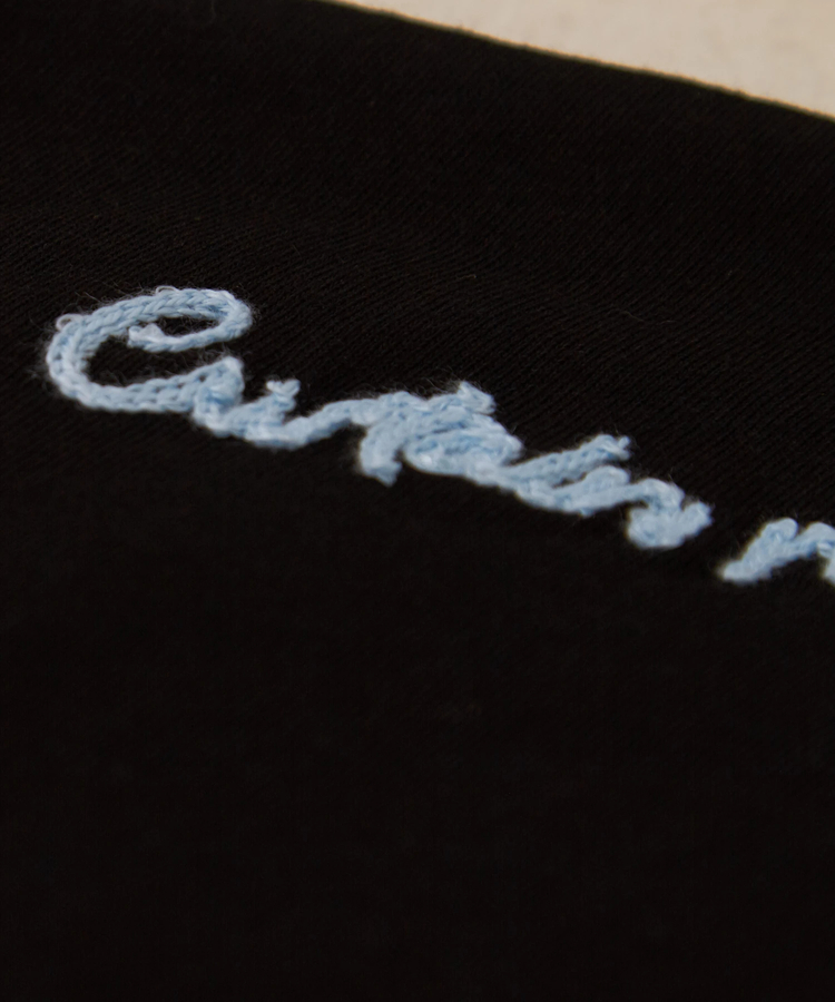 CUBE SUGAR(キューブシュガー) |天竺 ランダム 刺繍 Tシャツ
