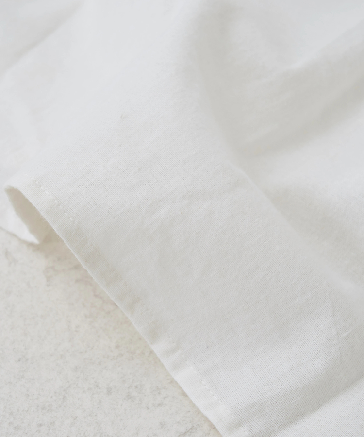 CUBE SUGAR(キューブシュガー) |【秋冬新作】インド 起毛 シーチング 刺繍 ビッグシャツ