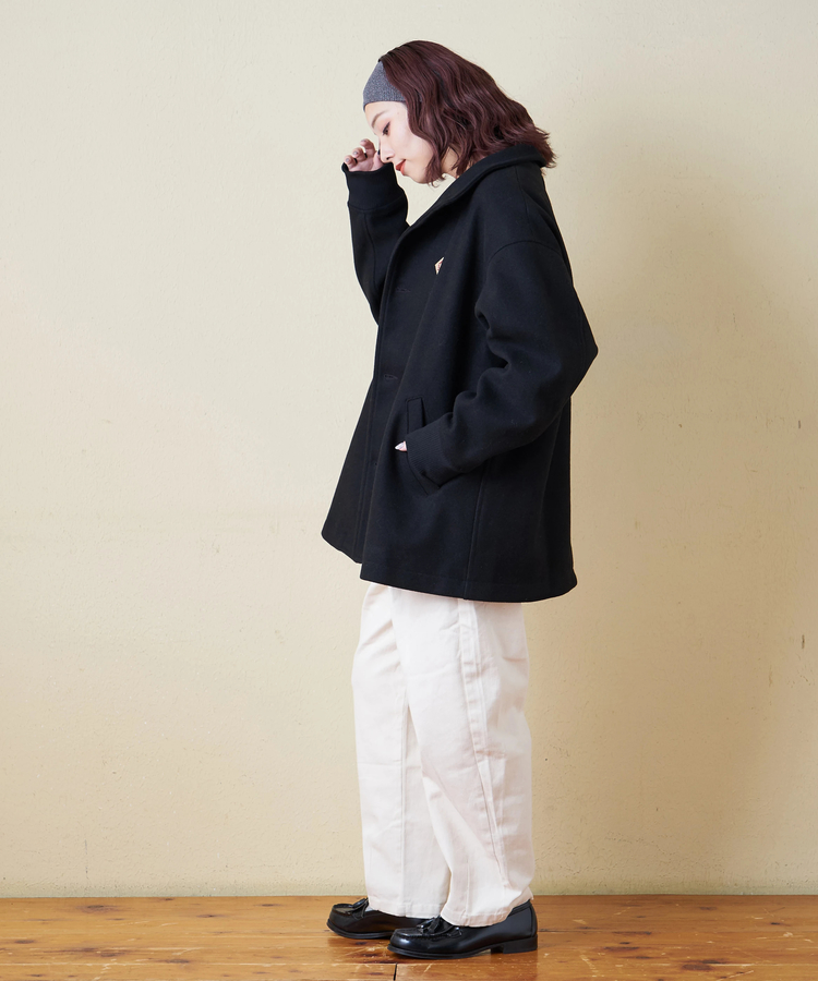 CUBE SUGAR(キューブシュガー) |【秋冬新作】ウールフィール スタンドカラー ジャケット