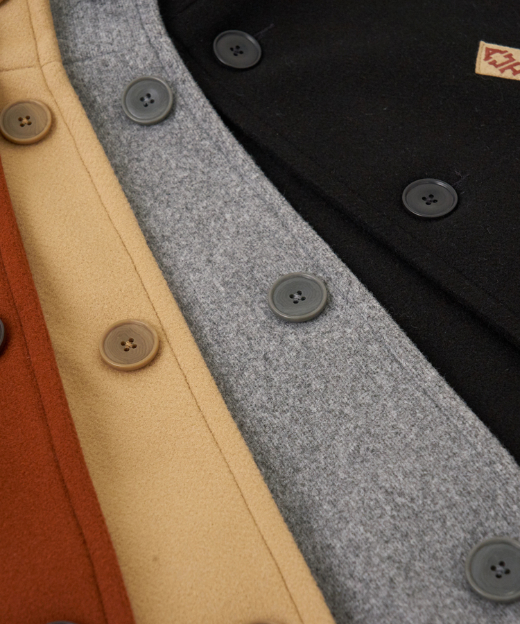 CUBE SUGAR(キューブシュガー) |【秋冬新作】ウールフィール スタンドカラー ジャケット