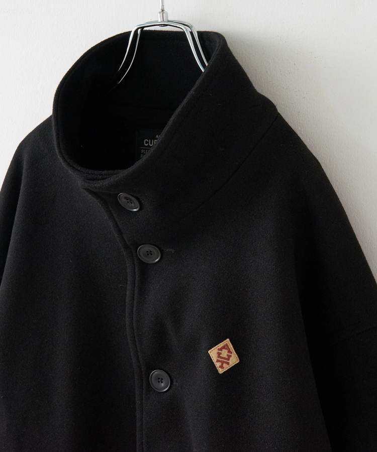 CUBE SUGAR(キューブシュガー) |【秋冬新作】ウールフィール スタンドカラー ジャケット