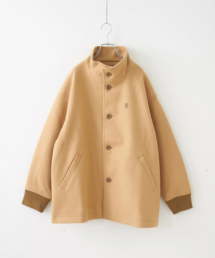 CUBE SUGAR(キューブシュガー) |【秋冬新作】ウールフィール スタンドカラー ジャケット