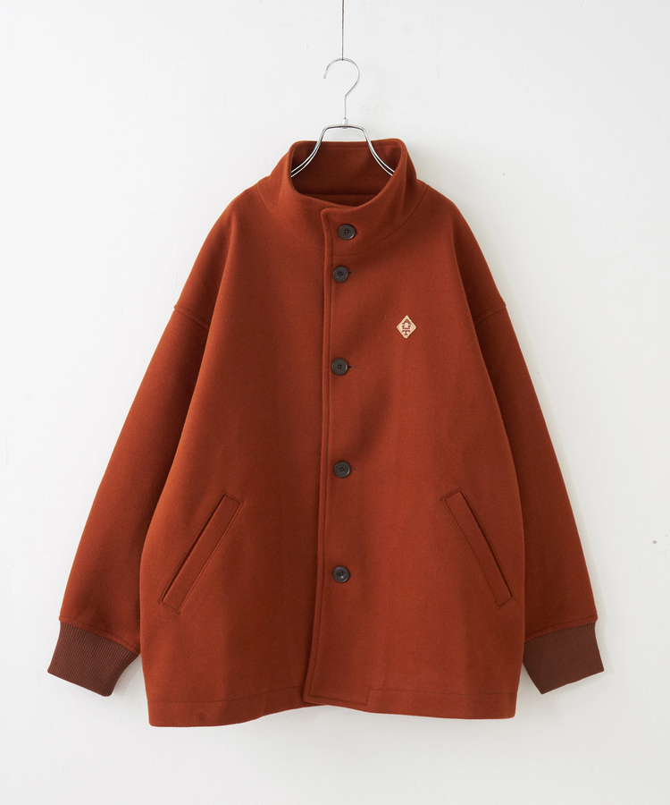 CUBE SUGAR(キューブシュガー) |【秋冬新作】ウールフィール スタンドカラー ジャケット