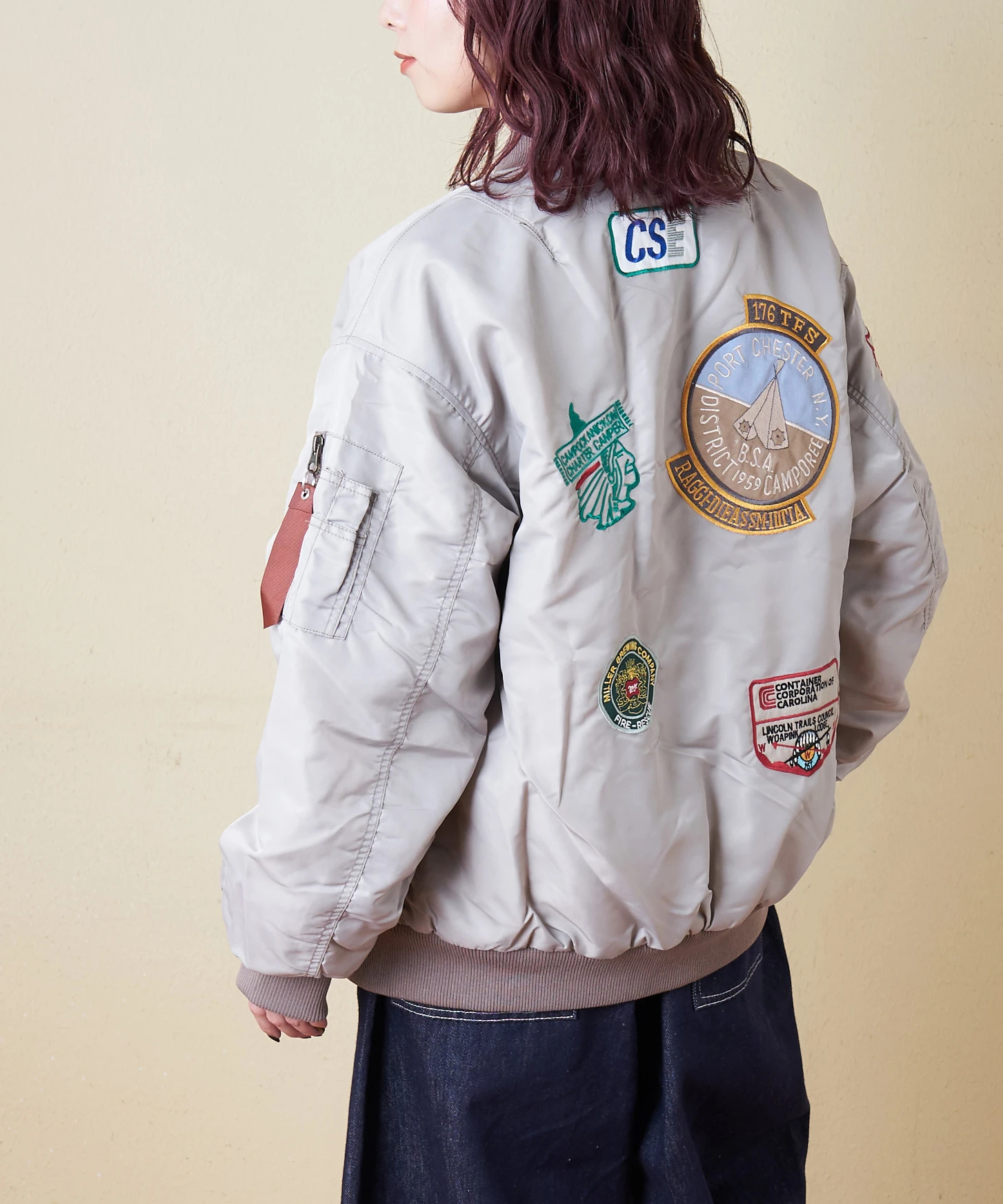 個性派古着☆刺繍 トナカイ ハーフジップ 中綿 プルオーバー ナイロンジャケット 楽天市場】【中古】古着 スターター STARTER 長袖 ハーフジップ