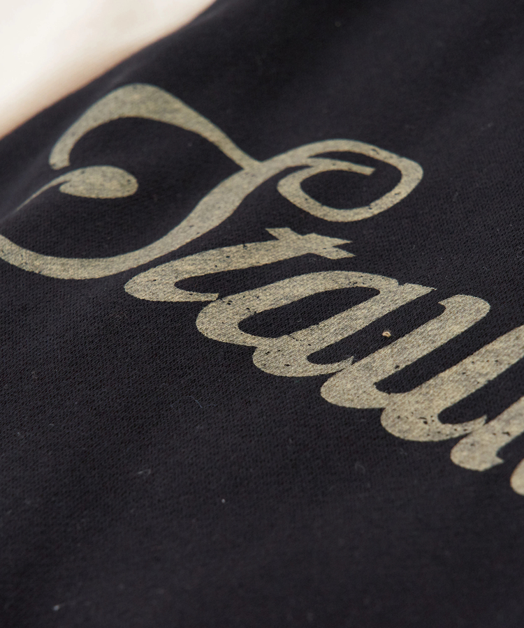 CUBE SUGAR(キューブシュガー) |【秋冬新作】TC裏毛 プリント × 刺繍 スウェット プルオーバー パーカー