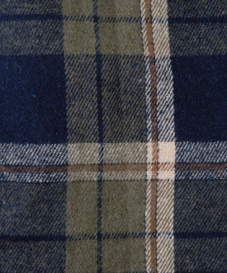 CUBE SUGAR(キューブシュガー) |【秋冬新作】ネル チェック 切替 ビッグシャツ