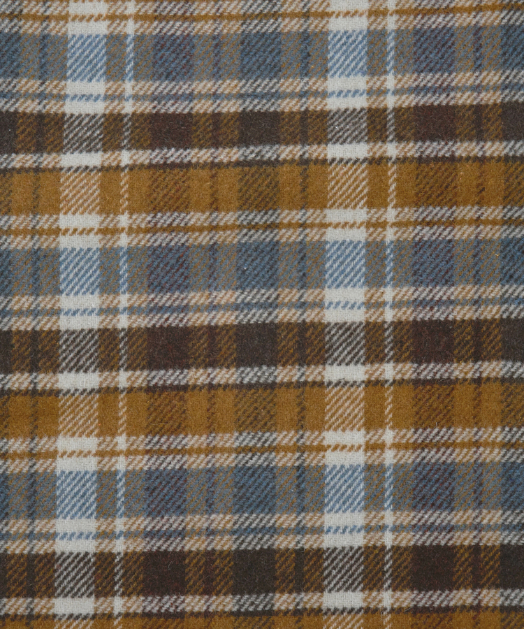 CUBE SUGAR(キューブシュガー) |【秋冬新作】ネル チェック 切替 ビッグシャツ