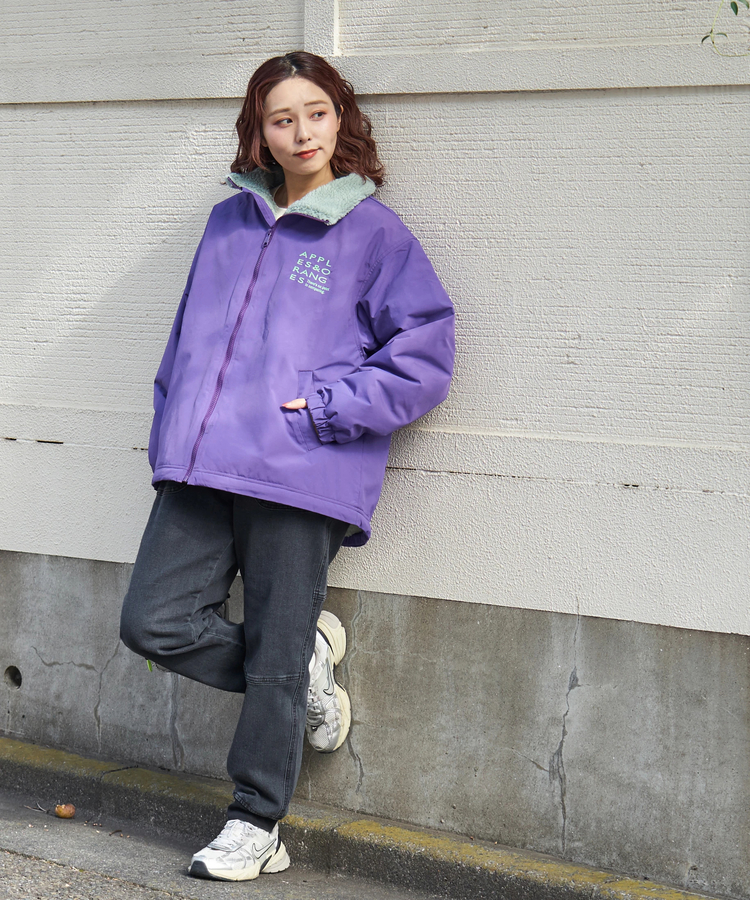 CUBE SUGAR(キューブシュガー) |【秋冬新作】ストレッチ デニム 裏起毛 切替 ジョガーパンツ