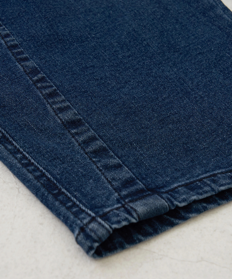 CUBE SUGAR(キューブシュガー) |【秋冬新作】ストレッチ デニム 裏起毛 ダーツ コクーンパンツ