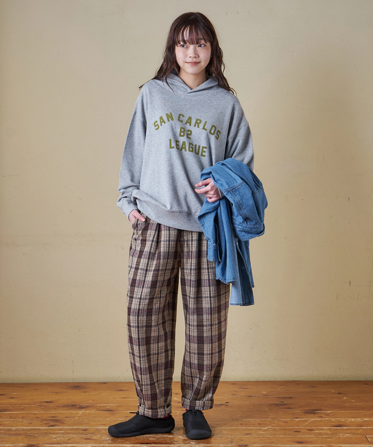 CUBE SUGAR(キューブシュガー) |【秋冬新作】ウールフィール イージータックパンツ