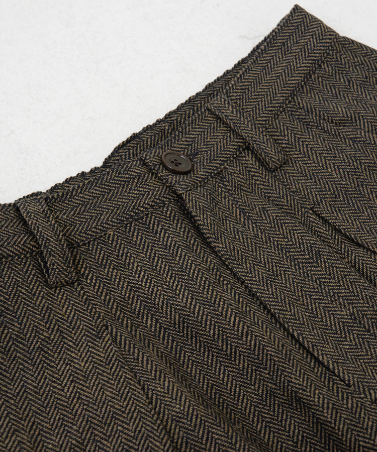 CUBE SUGAR(キューブシュガー) |【秋冬新作】ウールフィール イージータックパンツ