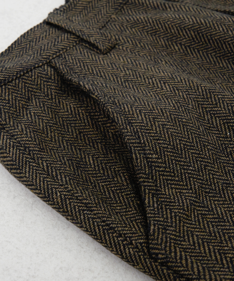 CUBE SUGAR(キューブシュガー) |【秋冬新作】ウールフィール イージータックパンツ