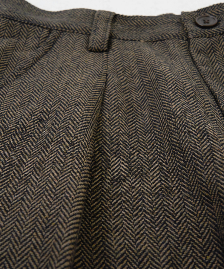 CUBE SUGAR(キューブシュガー) |【秋冬新作】ウールフィール イージータックパンツ