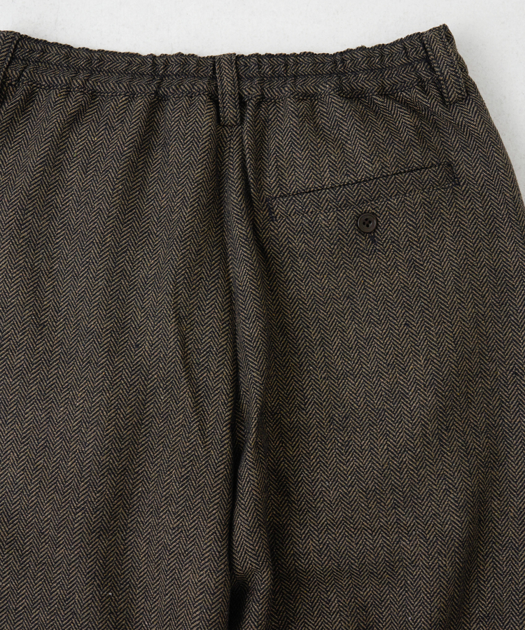 CUBE SUGAR(キューブシュガー) |【秋冬新作】ウールフィール イージータックパンツ