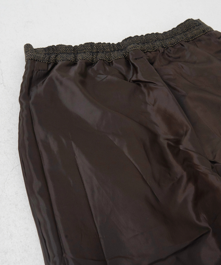 CUBE SUGAR(キューブシュガー) |【秋冬新作】ウールフィール イージータックパンツ