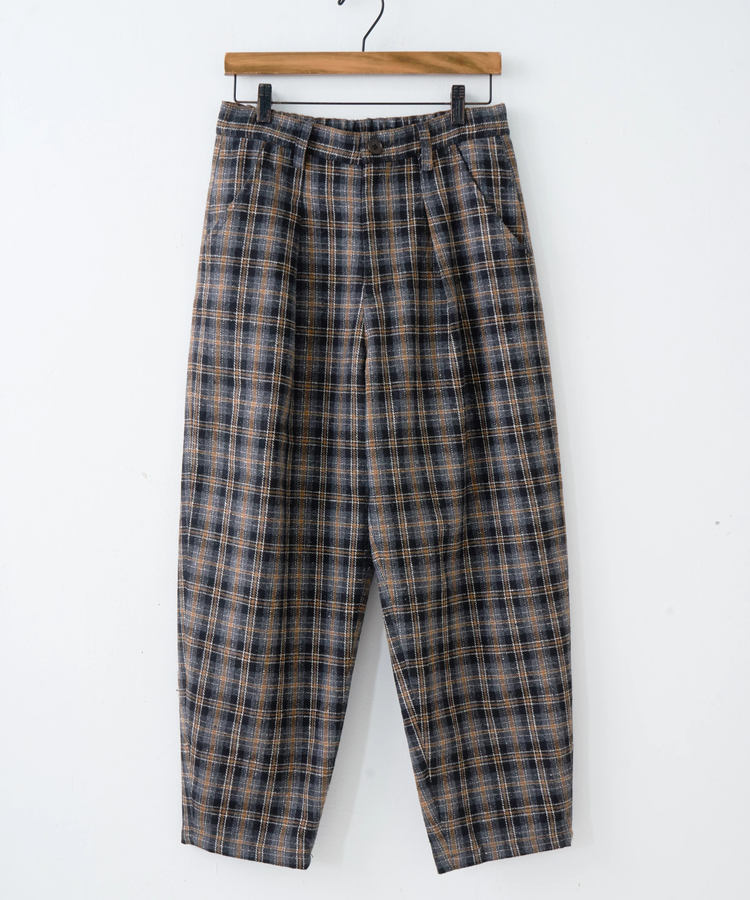 CUBE SUGAR(キューブシュガー) |【秋冬新作】ウールフィール イージータックパンツ