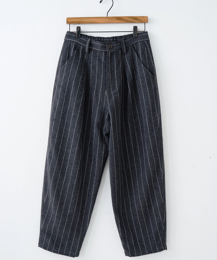 CUBE SUGAR(キューブシュガー) |【秋冬新作】ウールフィール イージータックパンツ